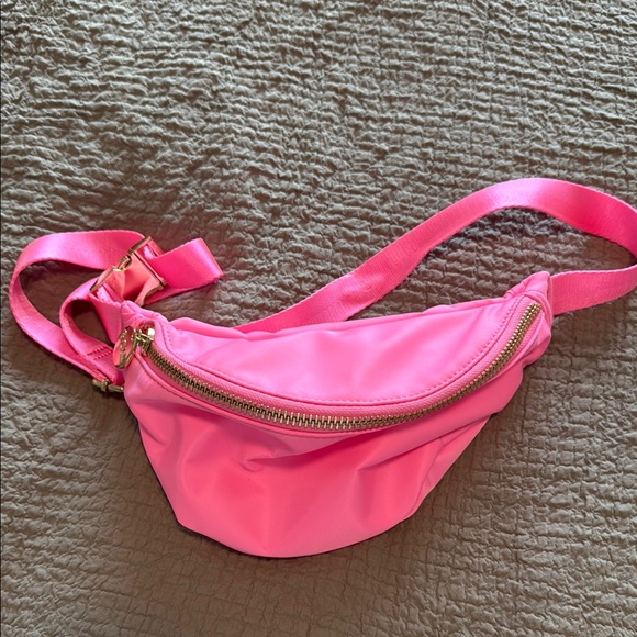 Stoney Clover Lane Handbags - Stoney Clover Lane Pink Crossbody Bag with Vibrant Sheen